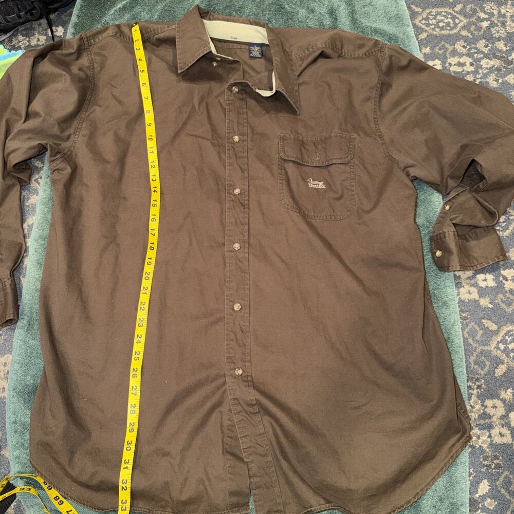 Vintage Duxbak Hunting Shirt Men's XL 100% Cotton Button Down
